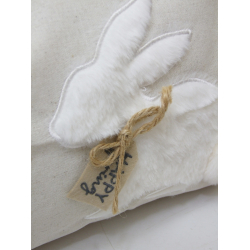 Poduszka dekoracyjna Zając Beżowa 50x30cm